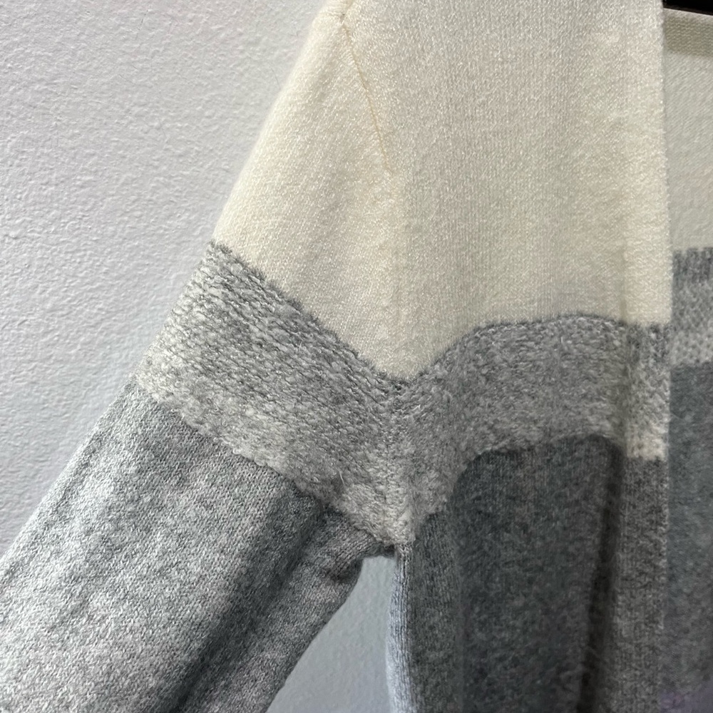 A New Day Soft Striped Color Block Long Cardigan … - image 6